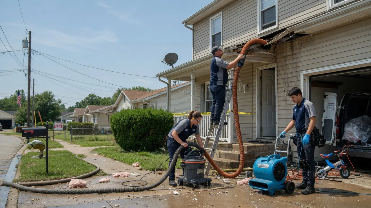 Water Damage Restoration in Wapello, IA near me